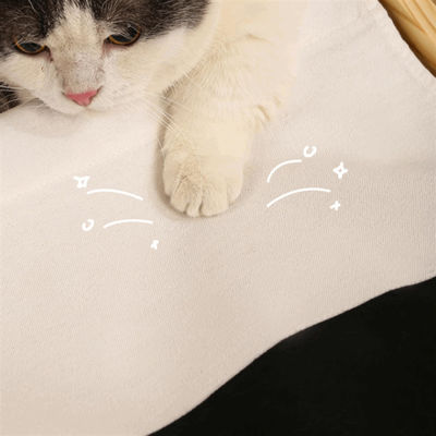 Pet Hammock Cat Sleeping Perch Furniture Indoor Wooden Cat Bed Hammock