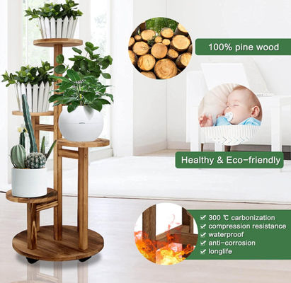 Best Selling 5 Tiered Multi-Tier Planter Pot Holder Flower Stand Plant Stands for Indoor Plants
