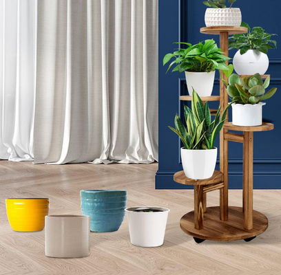 Best Selling 5 Tiered Multi-Tier Planter Pot Holder Flower Stand Plant Stands for Indoor Plants